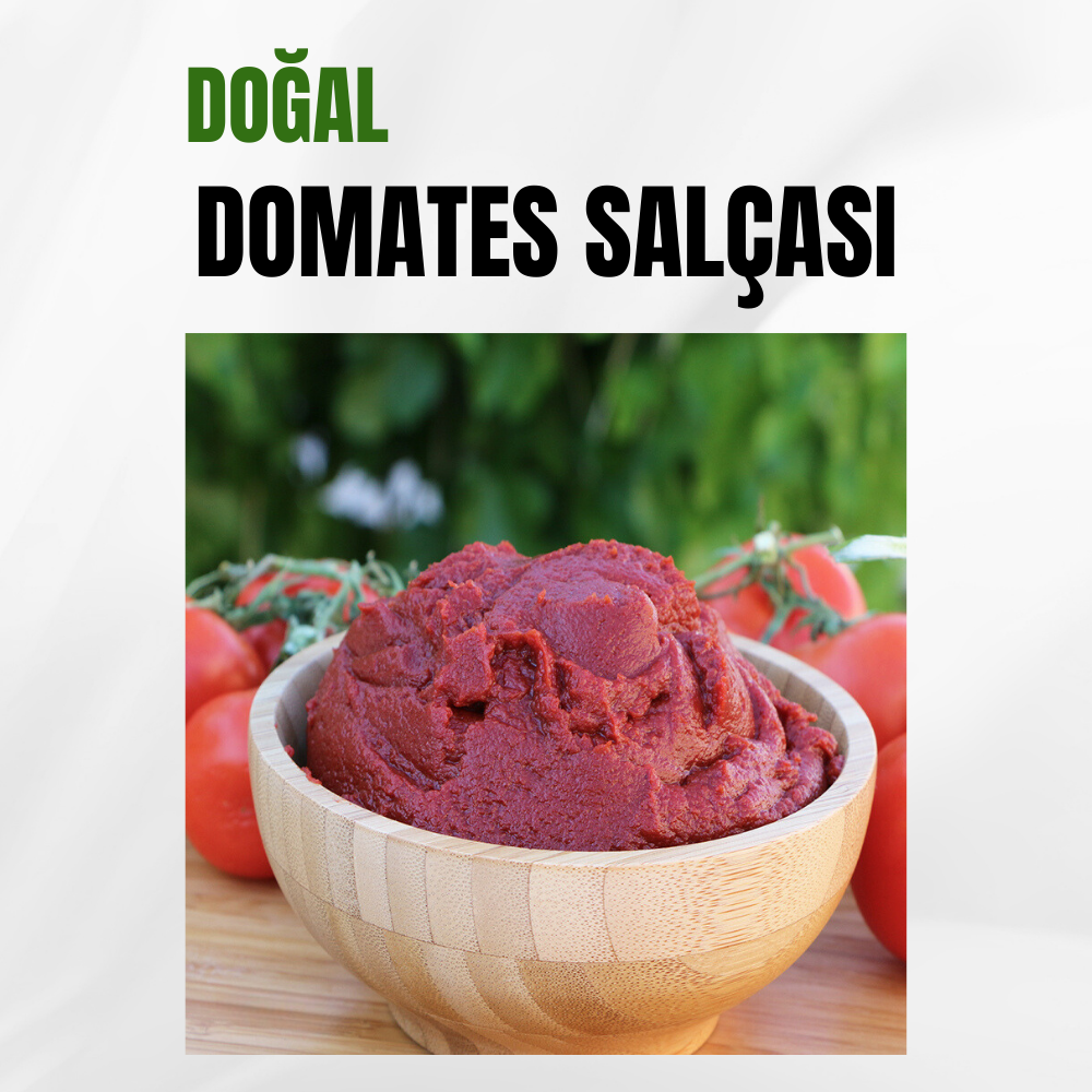 Doğal Ev Yapımı Domates Salçası